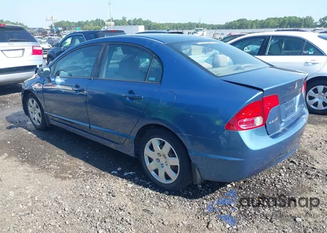 2008 Honda Civic Lx из США, поврежденный, VIN 1HGFA16568L087611